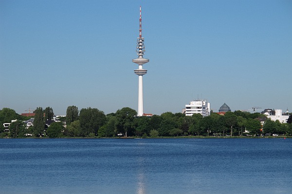 Heinrich-Hertz-Turm Fernsehturm in Hamburg Tele-Michel